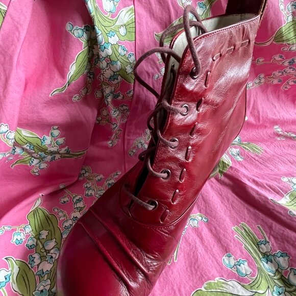 John Fluevog Lace-up ankle boots in size 8 - Picture 5 of 7